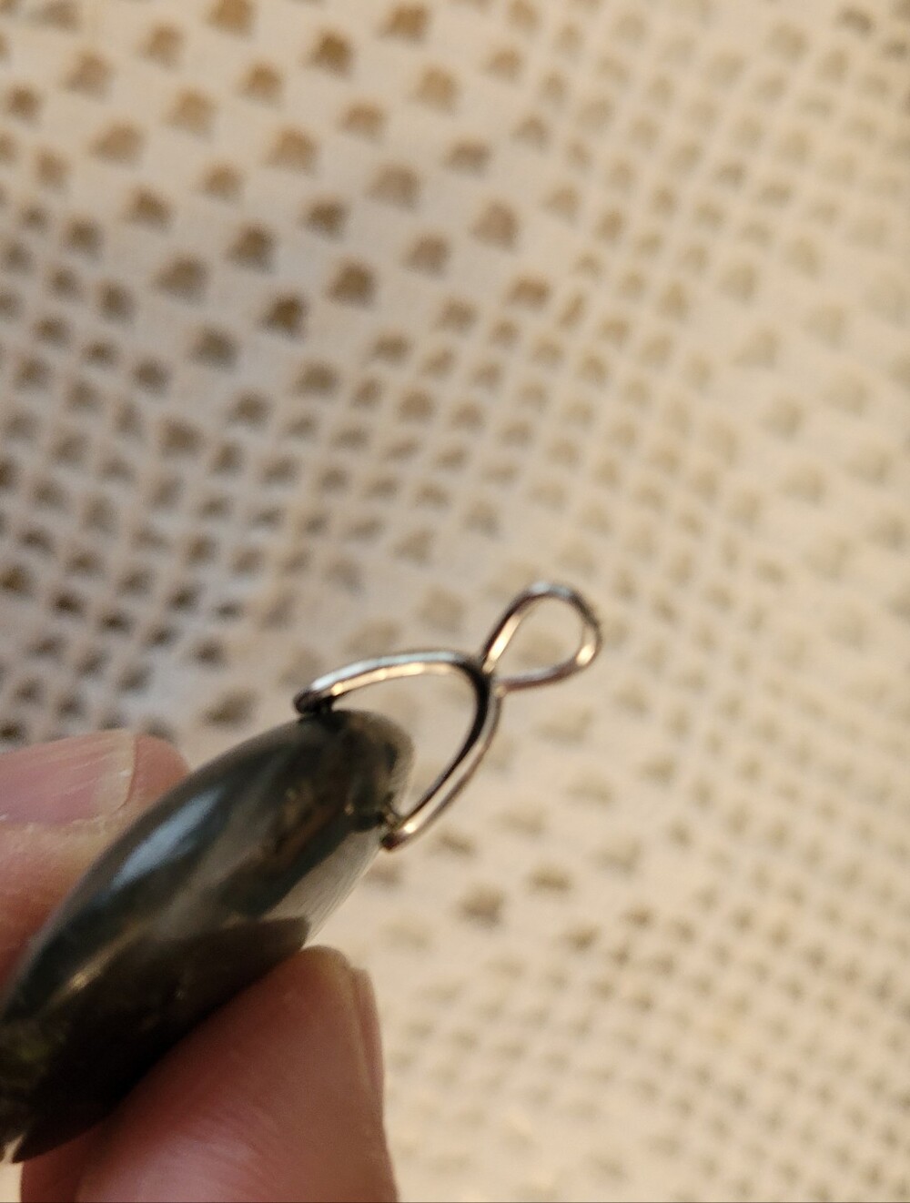 Labradorite Green Pendant Necklace - Picture 3 of 3